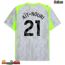 Camisa de Futebol Manchester City Rayan Ait-Nouri #21 Equipamento Alternativo 2025-26 Manga Curta